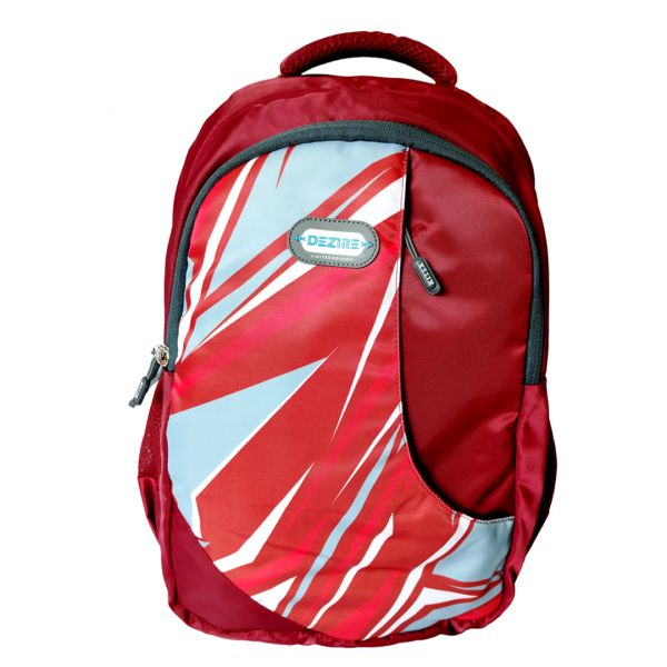 Dezire D 2511 Large Size School College Bag I RED Colour I
