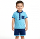 100% Cotton Baby Boy dress Top & Shorts, Sets of baby boys clothing Sets BS Michal 230 82B