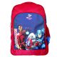 KITEX Scoobee Day CB 401 Medium |Avenger Print School Bag for Boys|Red Colour