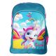 KITEX Scoobee Day CB 401 Medium| Unicorn Print School Bag for Girls |Blue Colour