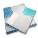 Kitex- Polo Single Bedsheet With One Pillow cover - Ash Colour Marked Design