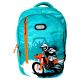 Dezire D 2508 Large Size School & College Bag I Skyblue Colour I School,College & Office Back pack I Travel back pack