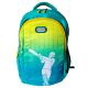 D 2513 Large School & College Bag I Sky blue with Yellow Colour IOffice Back pack I Travel Back pack
