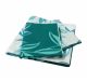 Kitex- Dual Single Bedsheet With Two Pillow cover - White With Dark Green Leaf