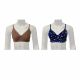 KITEX - Teenz Plus -Knitted T-Shirt Bra Brown & Blue Colour Printed (pack of 2)