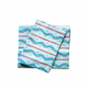 KITEX -Polo Single Bedsheet with One Pillow cover - Sky blue with Polka Dot Design