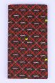 Red & Black Printed Cotton Lungi (Economy XL)