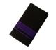 Regular Black Dhoti - Violet colour Border