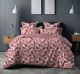 KITEX - King Size Peach With White Flower Floral  Bedsheet RLX90 - 4069 C