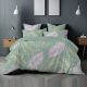 KITEX - King Size Sage Green Colour Floral Printed Design Bedsheet RLX90 - 4080 C