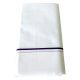 SMART LINE SINGLE DHOTI NARROW BORDER - DARK VIOLET