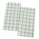 Kitex Supreme White Blue and Green Check Lungi pack of 2